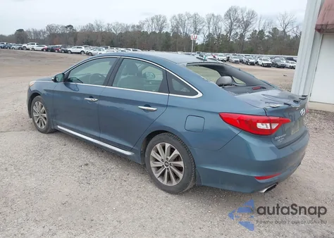2015 Hyundai Sonata Sport z USA, uszkodzony, nr VIN 5NPE34AF7FH219248